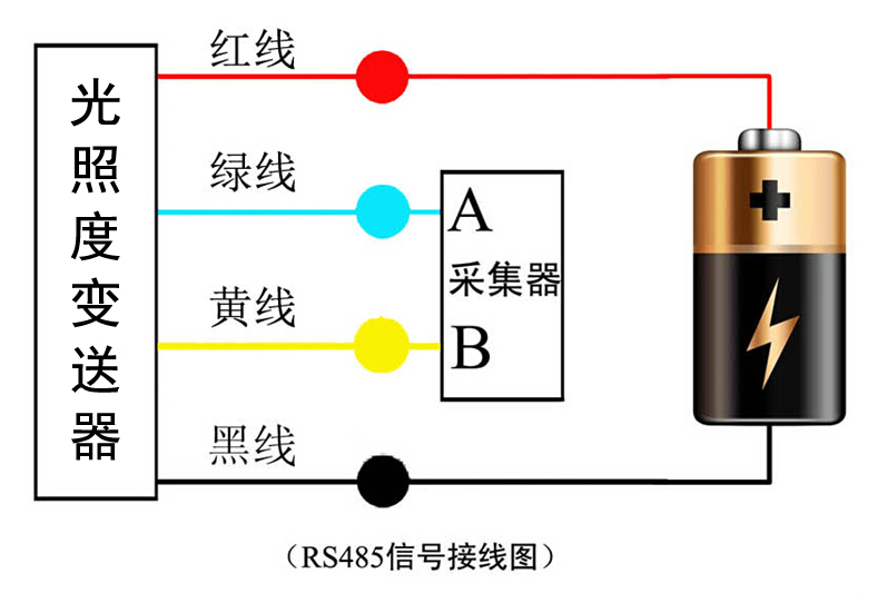 日照時數(shù)傳感器接線方式圖2