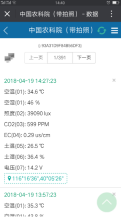 高速公路氣象觀測(cè)站數(shù)據(jù)圖1